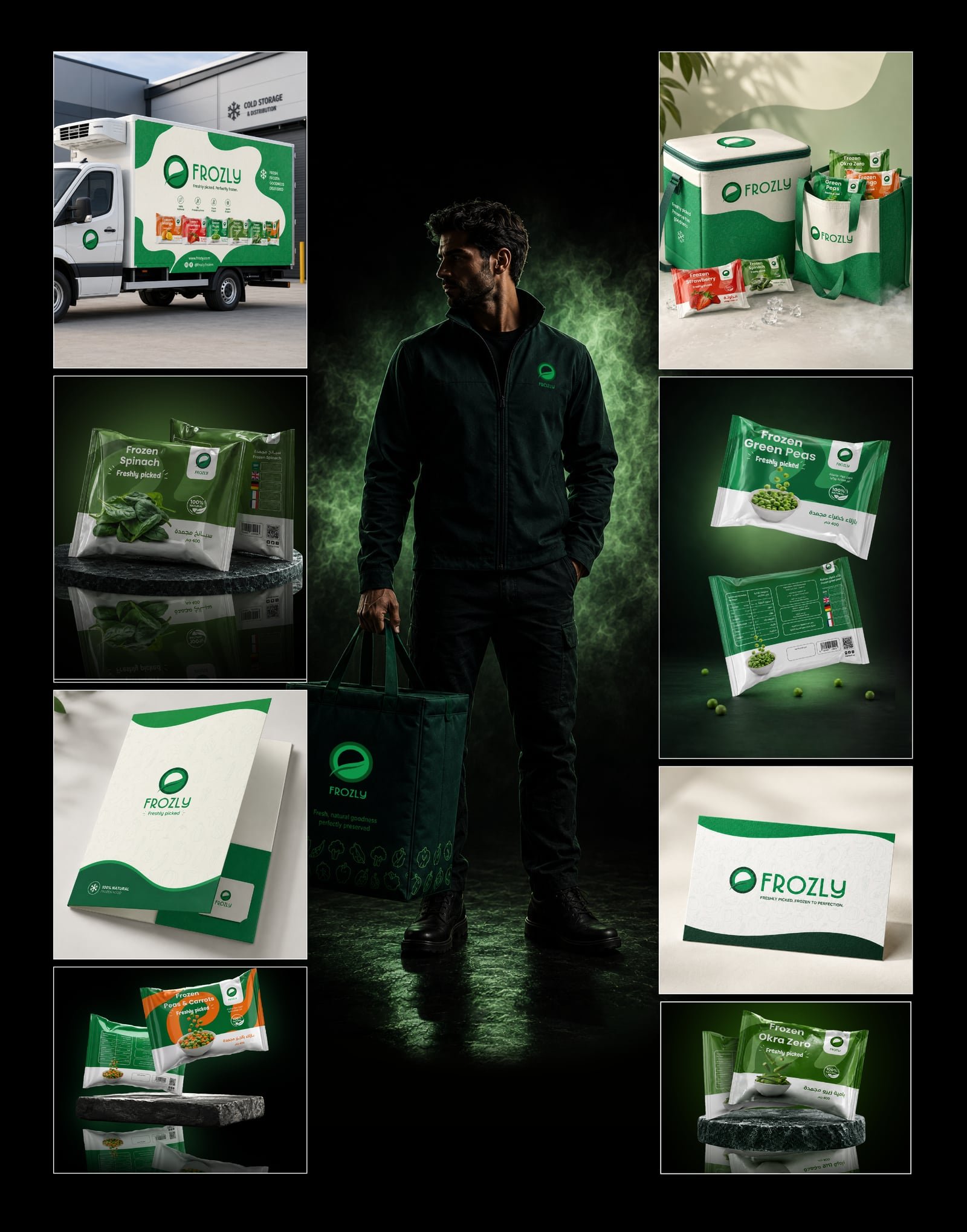 Frozly Brand Identity